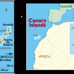 canary islands map canary islands map